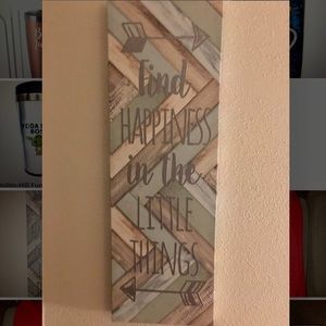 Cute teal and grey wall decoration!! ❤️❤️